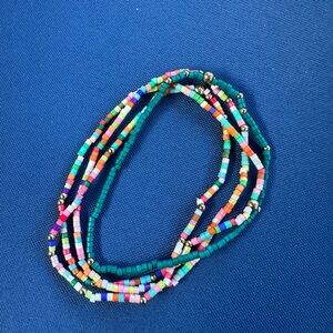 Multicolor Beaded Bracelet Set